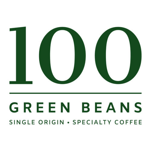 Logo for 100 Green Beans coffee